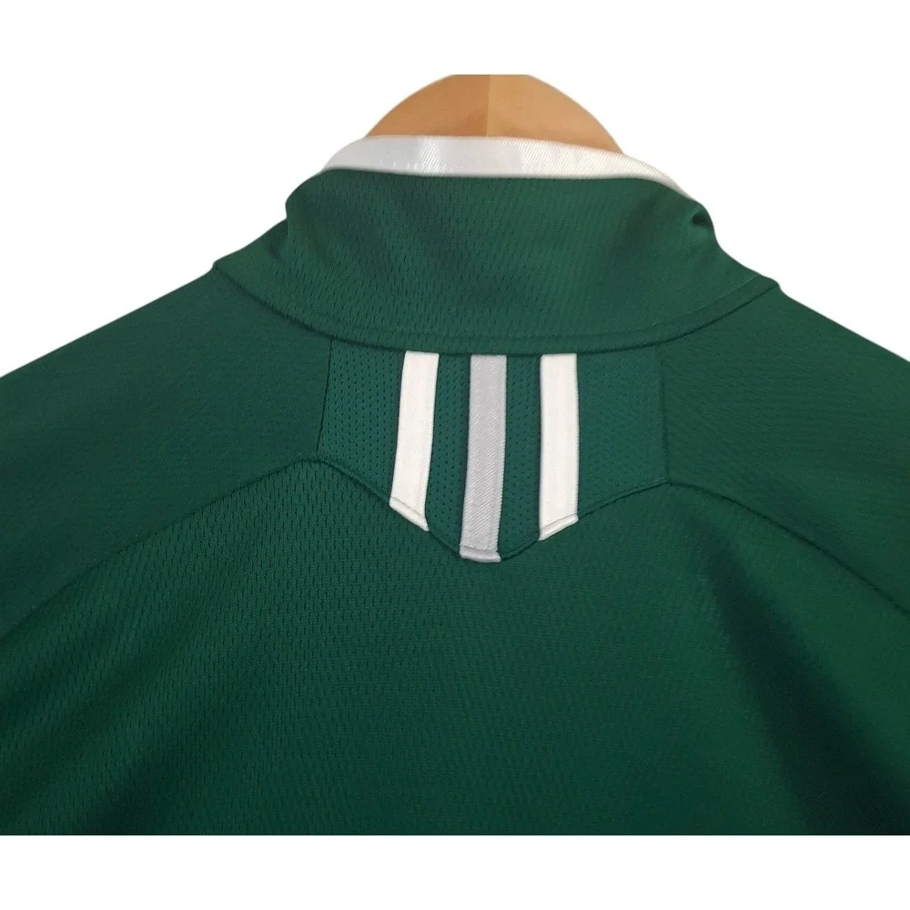Adidas Green Bay Packers Climalite Track Jacket Mens Medium Green White Full Zip